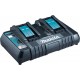 Makita chargeur double DC18RD 14.4 - 18 V 196933-6