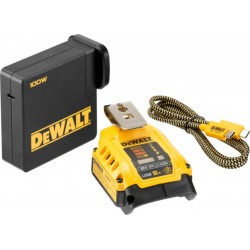 Dewalt Chargeur combiné DeWalt avec fonction powerbank pour batteries 18 volts XR et XR Flexvolt DCB094K-QW