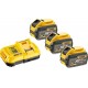 Dewalt Kit batteries et chargeur DeWalt 3xBatteries 54V /162 Wh DCB118X3-QW