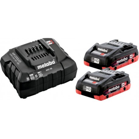 Metabo Set de base 2xLiHD 4,0 Ah SE 685191000