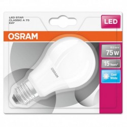 Osram ampoule LED Star Classic E27 11W (75W) blanc froid (lot de 2)