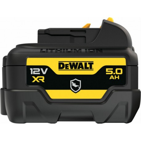 Dewalt Batterie de rechange DeWalt 12 Volts / 5 Ah XR avec protection spéciale du boîtier contre les acides et les produits chim