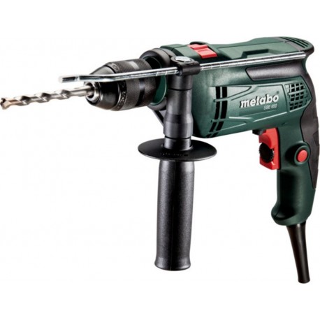 Metabo perceuse à percussion SBE 650 mallette en plastique 600671510