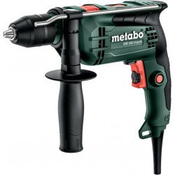 Metabo Perceuse à percussion SBE 650 Impuls carton, mandrin de perceuse à action rapide 600743000