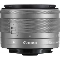 Canon Objectif pour Hybride EF-M 15-45mm f3.5-6.3 IS STM Argent