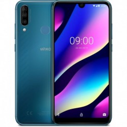 Wiko Smartphone View3 Turquoise 64 Go 6.26 pouces 4G Nano Sim ou carte microSD