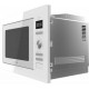 Micro-ondes encastrable cecotec grandheat 2590 built-in-white blanc, capacité de 25l, 1000 w, grill