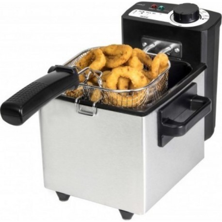 NC Friteuse électrique cecotec cleanfry full inox acier. 1,5l, 1000 w