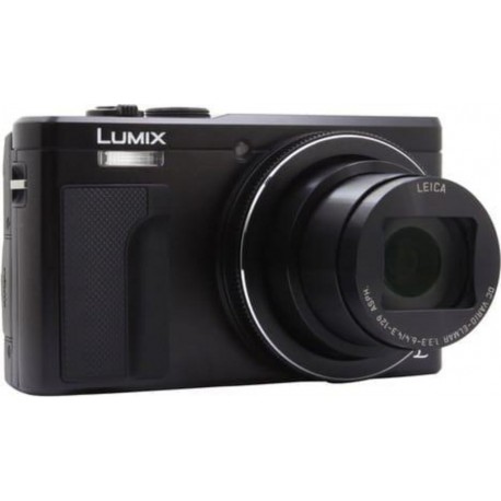 Panasonic Appareil Photo Compact DMC-TZ80 Noir + Sacoche + SD 8Go