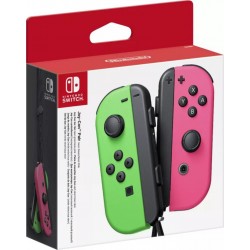 Nintendo Manettes Joy-Con Vert/Rose Switch