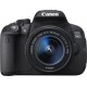 Canon Appareil Photo Reflex EOS 700D Noir + Objectif 18-55mm 18MP