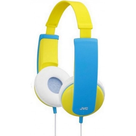 JVC Casque HA-KD5-Y-E Casque jaune-bleu