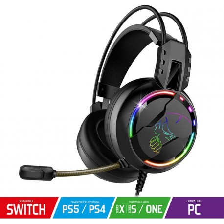 Spirit Of Gamer Casque gamer PRO H7 RGB PC/PLAYSTATION/XBOX/SWITCH