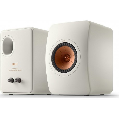 KEF Enceinte bibliothèque LS50 Meta Whitex2