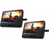 D-Jix Lecteur DVD portable double écran PVS 906-50SM TWIN Slave Master