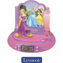 Lexibook Radio réveil RP515DP Projecteur Disney Princesses