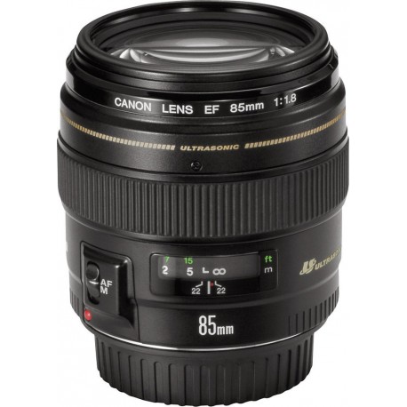 Canon Objectif pour Reflex Plein Format EF 85mm f/1.8 USM