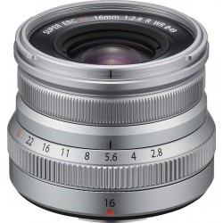 Fujifilm Objectif pour Hybride XF16mm F2.8 R WR Silver