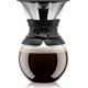 Bodum pourover cafetière, filtre permanent maille inox, 8 tasses, 1.0 l 11571-01S