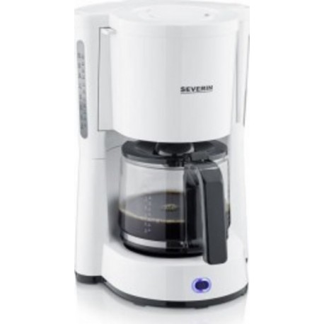 Severin ka4816 cafetiere filtre type, 10 tasses, capacité: 1,4 l, arret automatique, verseuse en verre, puissance: 1 000 w, b… S