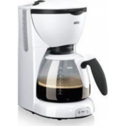 Braun kf520/1 wh cafetiere a filtre - 10 tasses - blanc - 1100W BRAKF5201WH