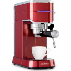 Klarstein Machine à expresso - klarstein futura - 1450W - pression 20 bars - rouge TK3G-Espresso20-2