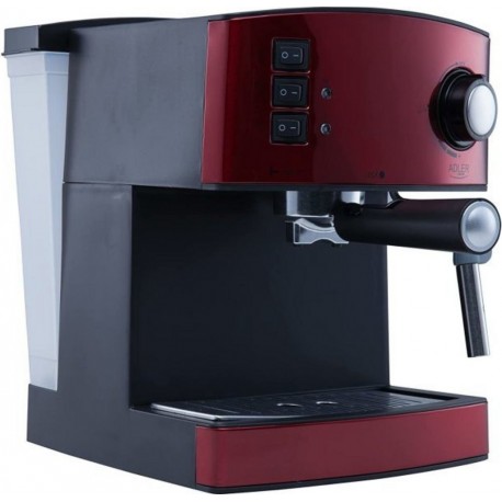 NC Machine à expresso de 15 bars 850W rouge noir