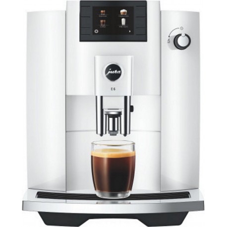 JURA Expresso Broyeur E6 Piano White EC