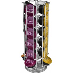 Tavola Swiss Porte dosette rotatif pour 24 capsules Dolce Gusto