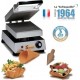 Gaufrier professionnel snacky cône électrique - 1 cône - sofraca - inox250480500