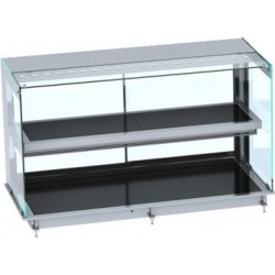 NC Vitrine chaude drop-in plaque vitrocéramique noire - 3 à 5xgn 1/1 - combisteel - 4xgn 1/11765720924