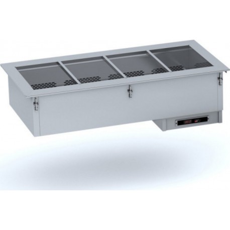 NC Bain-marie drop-in air chaud - 2 à 5xgn 1/1 - combisteel - 5xgn 1/11765720373