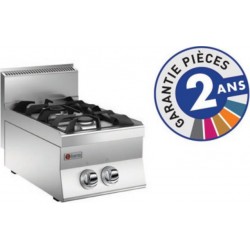 NC Plaque de cuisson - top 2 feux vifs gaz - gamme 650 - baron - 650