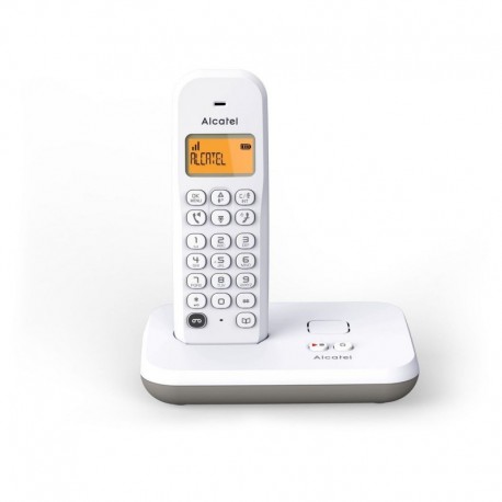 Alcatel Téléphone fixe - E195 Blanc Répondeur