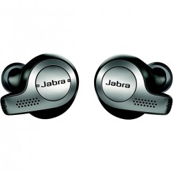 Jabra Écouteurs sans fil Bluetooth avec étui de recharge - Titanium Noir - Elite 65T