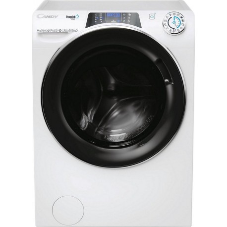 Candy Lave linge hublot RP 586BWMBC/1-S RapidO Pro