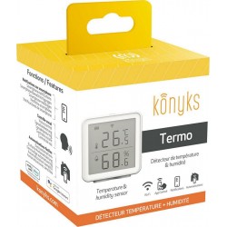 Konyks Thermomètre connecté Termo Hygro extérieure
