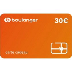 Boulanger Carte cadeau 30 Euros