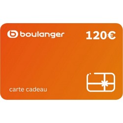 Boulanger Carte cadeau 120 Euros