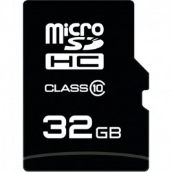Qilive Carte Micro SDHC - 32 Go - Classe 10 + Adaptateur SD + Lecteur de carte USB 2.0
