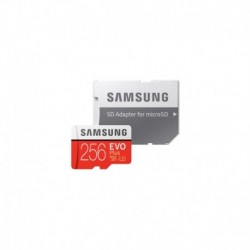 Samsung Carte Micro SD Micro SD 256Go EVO PLUS + adapt
