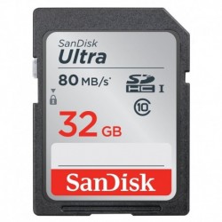 Sandisk Carte SDHC 32 Go Ultra - Carte mémoire