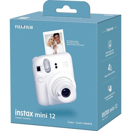 Fujifilm Appareil photo Instantané INSTAX Mini 12 white