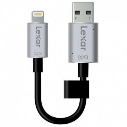 Lexar Clé USB LJDC20i - USB 3.0 - 32 Go - Noir/gris