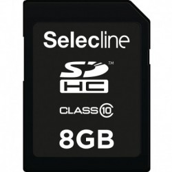 Selecline Carte SDHC - 8 Go - carte mémoire