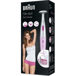 Braun Tondeuse Silk-épil Bikini Styler 3 en 1 Rose FG1100