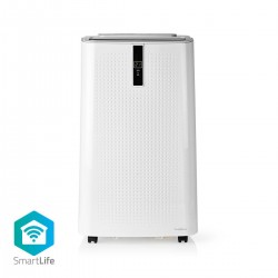 Nedis Système de climatisation SmartLife 12 000 BTU Jusqu'à 75m³ Wi-Fi Android et iOS Classe Énergétique A
