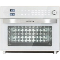 Klarstein Friteuse sans huile Vigor Air 1800W 30L Blanc