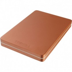 Toshiba Disque dur externe 2.5” 1To Canvio Slim Alu Rouge