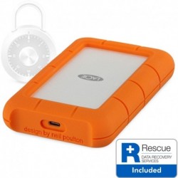 Lacie Disque dur externe 2To Rugged Secure USB-C